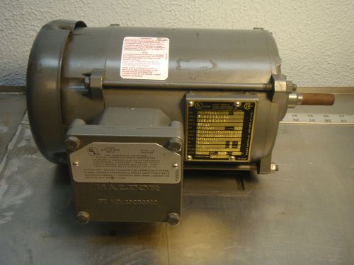 Baldor hazardous duty 1 1/2 hp 1725 rpm  208-230/460 3 phase for sale
