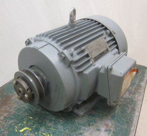 Ge induction electic 5-1/2-hp 3-ph ac motor 5.5-hp fr:112m ip:55 bearings:6306 for sale