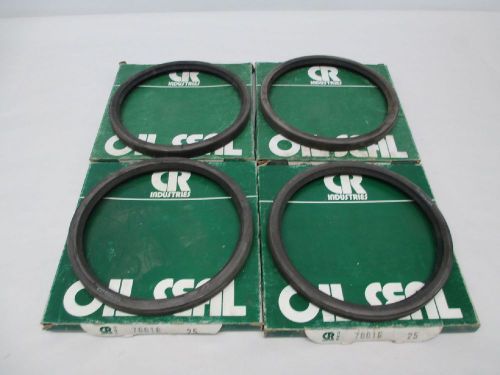 LOT 4 NEW CHICAGO RAWHIDE 70016 OIL SEAL 6-3/4X8X5/8IN D332923