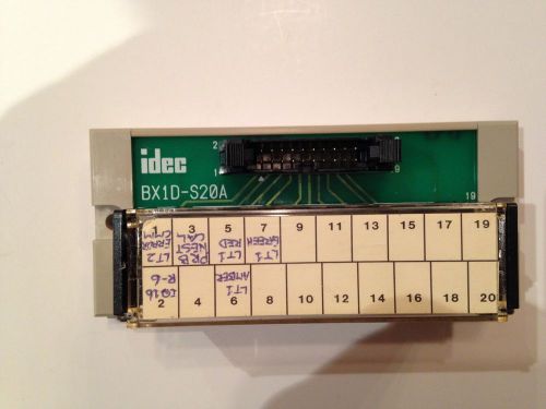IDEC BX1D-S20A Interface