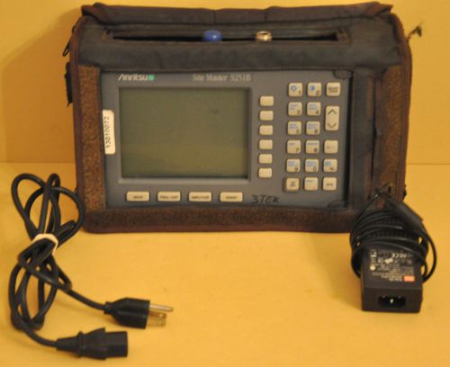 Anritsu SiteMaster S251B Two Port Transmission Cable Antenna Analyzer Site