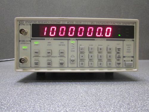 Standford research system ds335 synthesized function generator w/ opt 1 for sale
