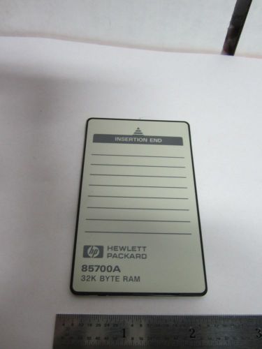 HP 85700A 32K BYTE RAM CARD HEWLETT PACKARD BIN#B2-C-87