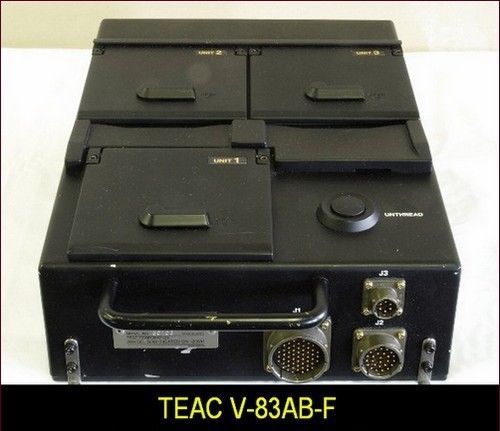 TEAC V-83AB-F AIRBORNE DATA RECORDER