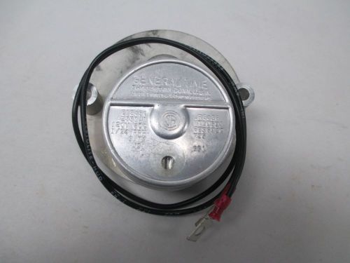 NEW GENERAL TIME 68S232CM25 ELECTRIC CHART DRIVE MOTOR 120V-AC 1/24 RPH D280899