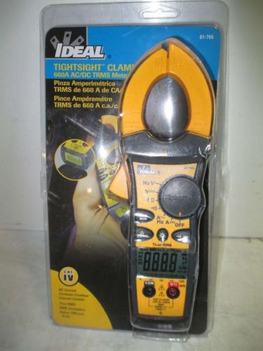 Ideal tight sight clamp 660a ac/dc trms meter 61-765 for sale
