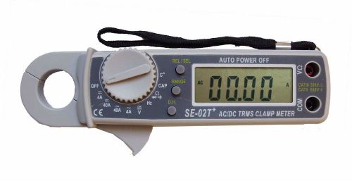 Se-02t+ ac/dc trms clamp current meter with temperature measure for sale