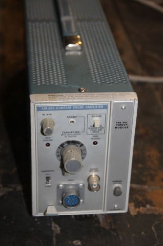 Tektronix   power module with am503b current probe amplifier for sale