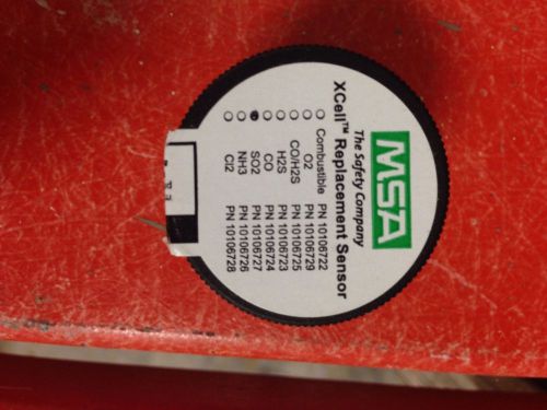 New and sealed msa 10106727 altair 4x / 5x xcell so2 sensor free shipping!! for sale