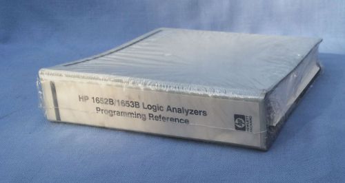 HP 1652B/1653B Logic Analyzers Programming Reference 01652-90903 NEW
