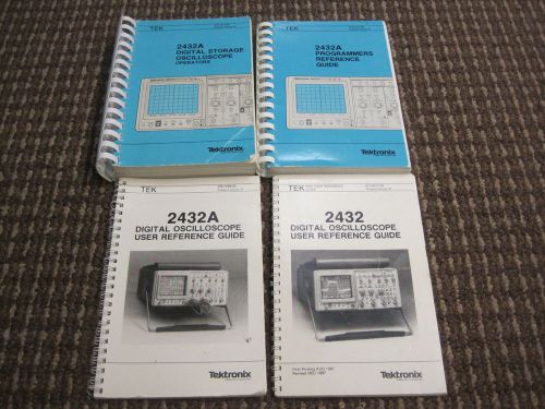 Tektronix 2432A Operators, Programmers, and Users Reference Manuals