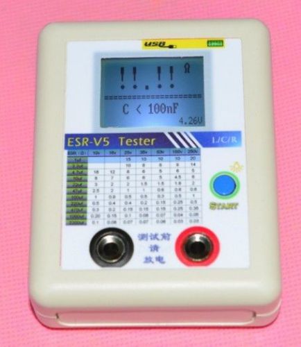 Esr-v5, capacitor esr tester internal resistance meter test in circuit ,online for sale