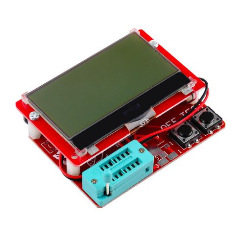 LCD Transistor Tester Diode Triode Capacitance ESR Meter MOS/PNP/NPN Mega328 M2