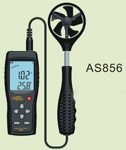 AS856 Digital Air-flow Anemometer Wind Speed Meter AS-856