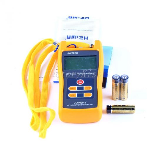 Handheld jw3208c laser fiber optic tool optical power meter -50 to +26dbm gbw for sale
