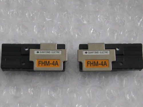 Sumitomo fhm-4a fiber holders for 4-fiber ribbon/fusion splicer for sale