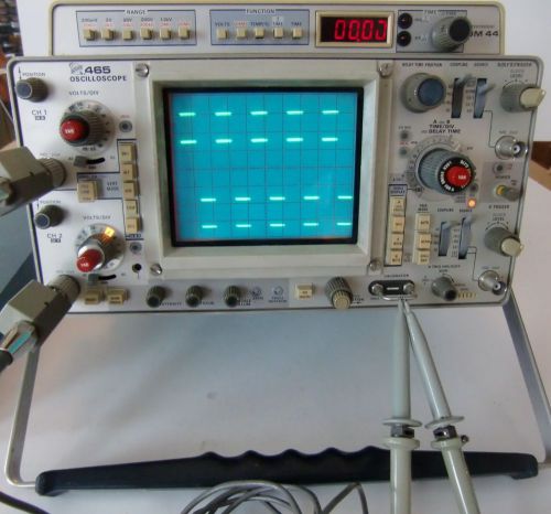 Tektronix 455 Dual Trace Oscilloscope with Delay Trigger and Digital Voltmeter