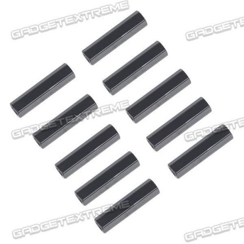 M3*25 h5 aluminum alloy hexa spacer pillar black 10-pack ge for sale