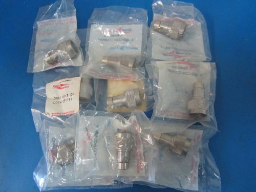 New lot of 9 omni spectra n-type 50 ohm terminators 3001-6113 for sale