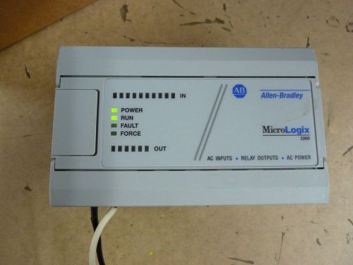 Allen Bradley 1761-L16AWA series E frn 1.0 MicroLogix 1000 PLC (5J)