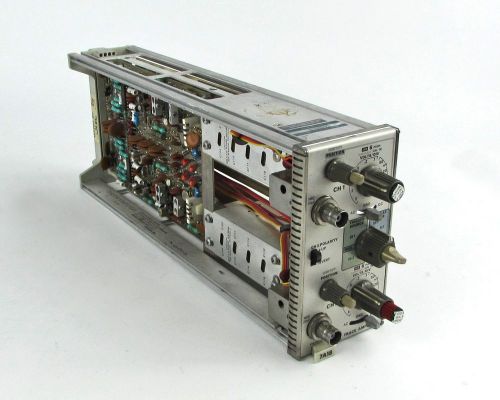 Tektronix 7A18 Dual Trace Amplifier DC to 75 MHz