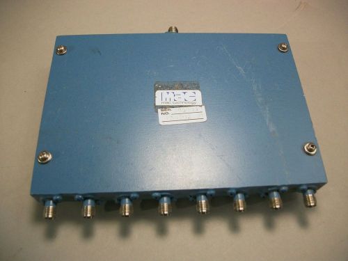 Mac technology 8-way power divider pa8202-8g sma female .74 -.96 ghz for sale