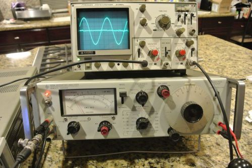 Hp 333a audio distortion analyzer  works good for sale