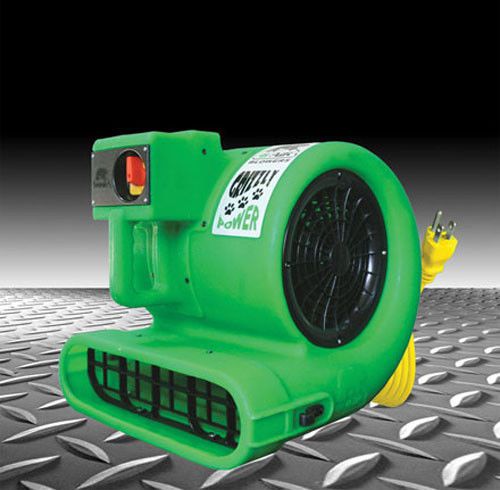 B-air grizzly gp-33 commercial carpet dryer blower save, 1/3 hp, 3 speed, new for sale