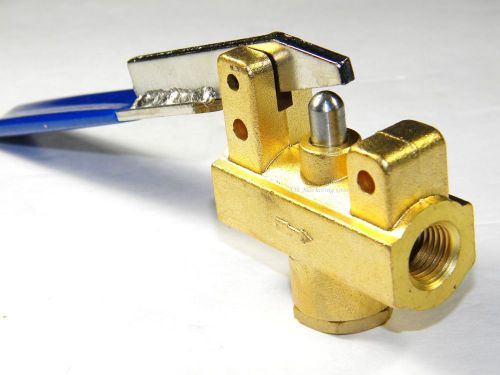 Carpet Cleaning - Heavy Duty A-Valve 1/4&#034; Brass for Hoses Wands