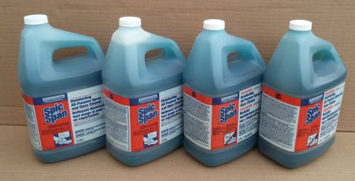 Spic and span glass and all purpose cleaner 1 gallon bottles, 4 per case for sale