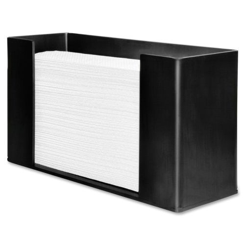Genuine Joe Paper Towel Dispenser - 6.8&#034; x 11.5&#034; x 4.1&#034; - Acrylic - Black