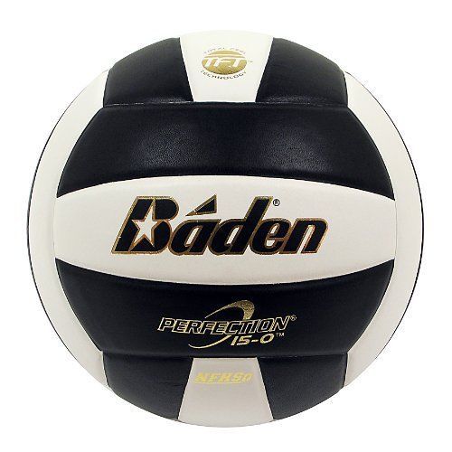 NEW Baden Perfection Elite Official Size 5 Volleyball  Black/White