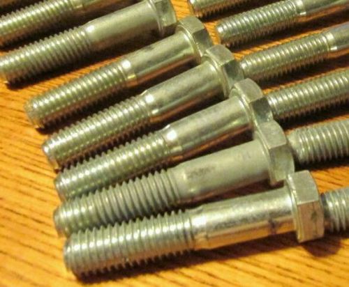 50 hex head capscrew bolt 1/2-13 x 2 1/2&#034; uss perma plated grade 5 for sale
