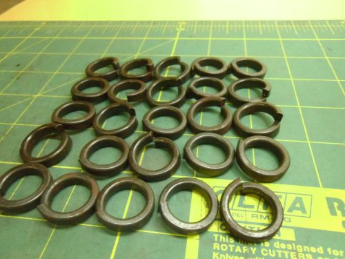 SPLIT LOCK WASHER 5/8 I.D. 0.63&#034; O.D. 0.88&#034; THICKNESS 0.20&#034; LOT OF 25 #51127