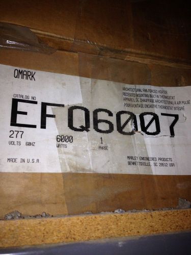Qmark EFQ 6007 Commercial Fan Forced Wall Heater 277