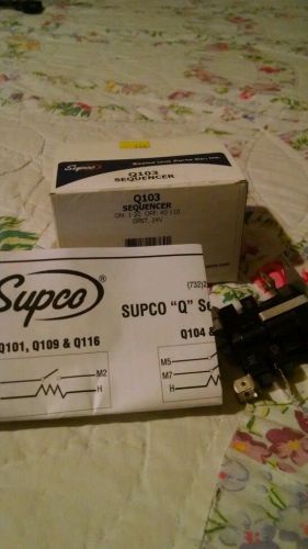 Supco Q103 fan heat sequencer dpst