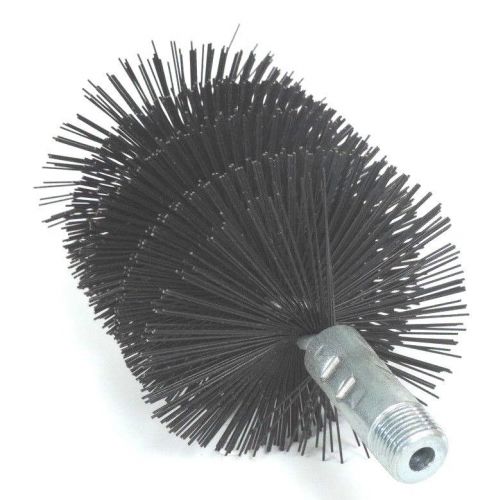 Nib schaefer spring grade tempered wire brush dia. 3-3/4&#034; flu size 4&#039;&#039; p/n 43290 for sale