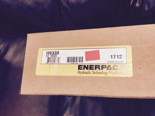 Enerpac H-9330 Hydraulic Hose 3/8&#034; ID 30 Ft Long New In Box