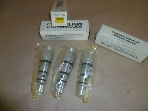 STERLING HYDRAULICS INC CONTROL VALVES # E2A060ZNMK2 , LOT OF 3