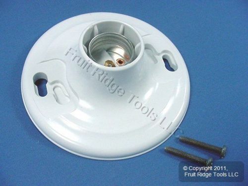 Leviton medium lampholder light socket 660w 600v 8829-cw1 for sale
