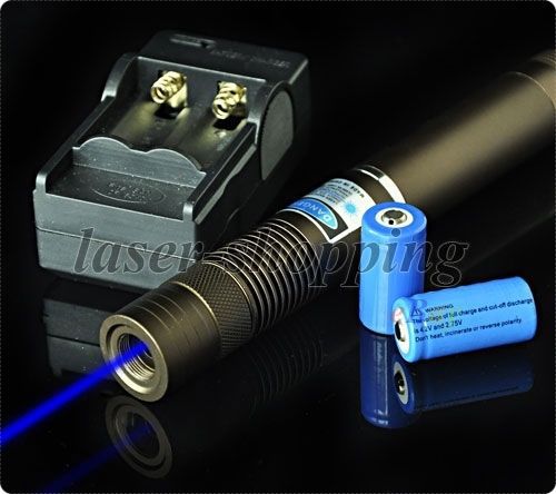1 W Powerful BLUE Laser Pointer Pen Beam Light Professional Lazer High Power #BZ