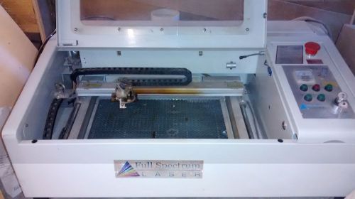 Full spectrum laser machine - for engraving - 40w - used, good condition - cnc for sale