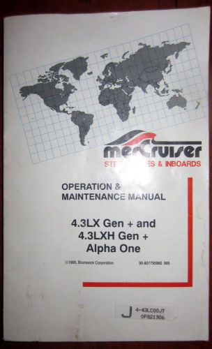Mercruiser stern drives &amp; inboards operation &amp; maintenance manual