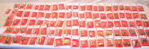 Lot of 100+ NOS Brass Compression Fittings &amp; Connectors - Anderson Barrows