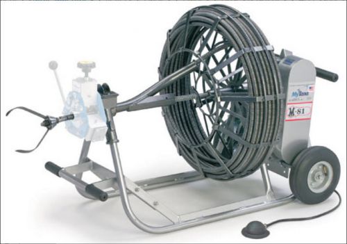 Mytana-m81 big workhorse sewer auger new in shipping crate for sale