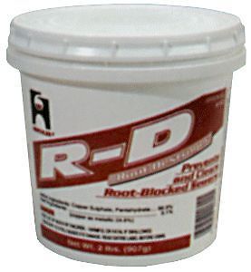 R-d root drain waste cleaner 2-pound for sewer pipes for sale