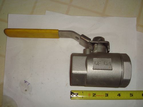 new Jomar 1 1/2&#039;&#039; 2000 WOG Valve CF8M *** stainless steel***