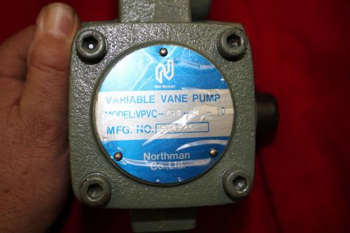 Northman co. vpvc-f12-a3-10 pressure compensated variable vane pump for sale