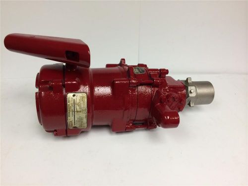RARE Vintage TOKHEIM NO. 85M Electric Motor &amp; Flammable Liquid Gas Pump