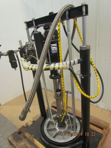 Ingersoll-rand np634r-03-r43 55 gal extrusion system 23:1 ratio chop check pump for sale